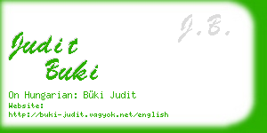 judit buki business card