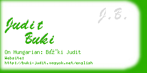 judit buki business card